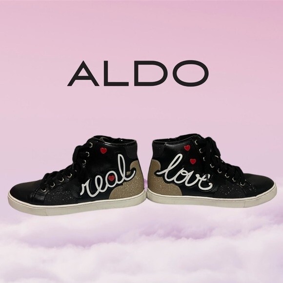 Aldo‎ Louve “Real Love” High Top Sneakers - Picture 1 of 7